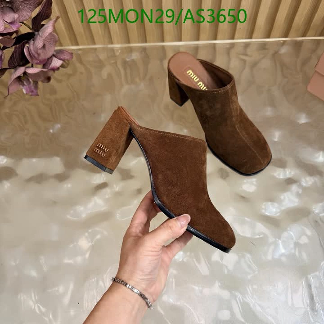 Miu Miu-Women Shoes Code: AS3650 $: 125USD