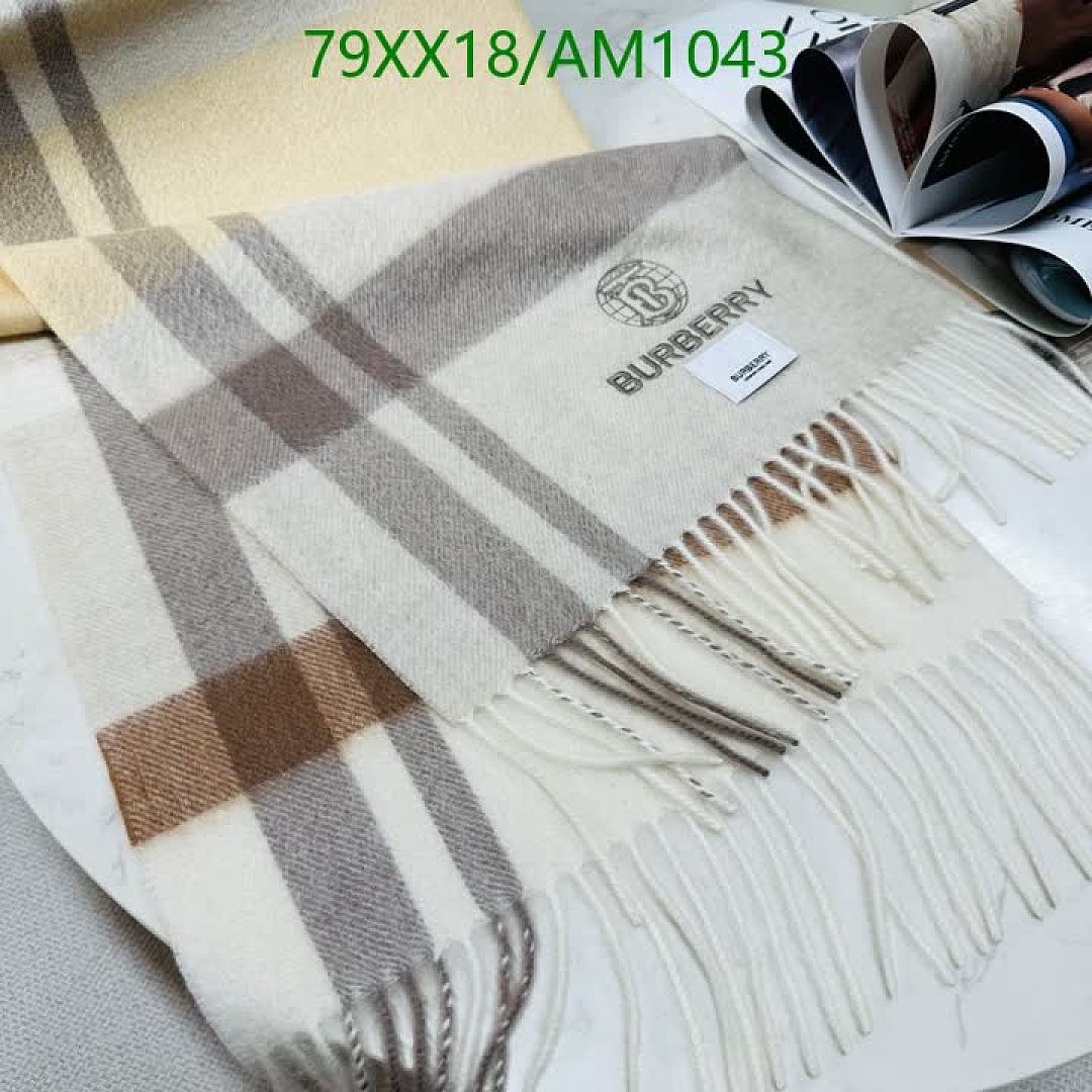 Burberry-Scarves Code: AM1043 $: 79USD
