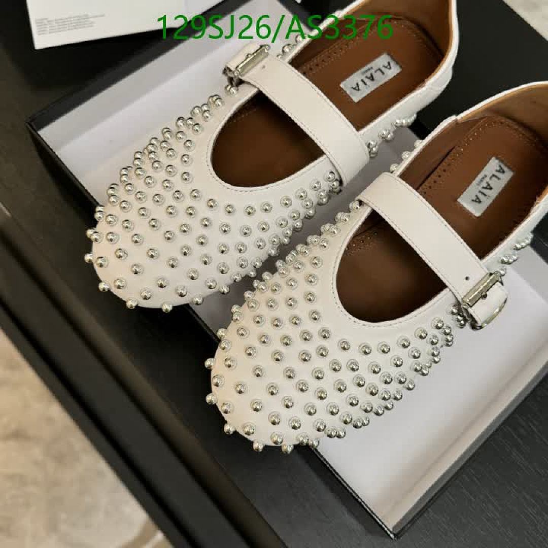 Alaia-Women Shoes Code: AS3376 $: 129USD