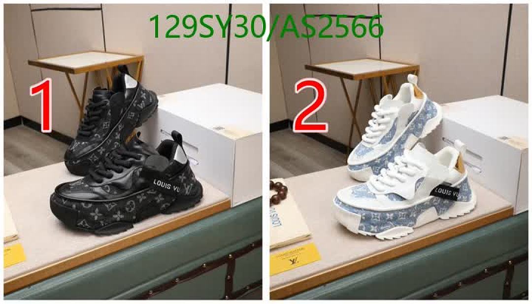 LV-Men shoes Code: AS2566 $: 129USD
