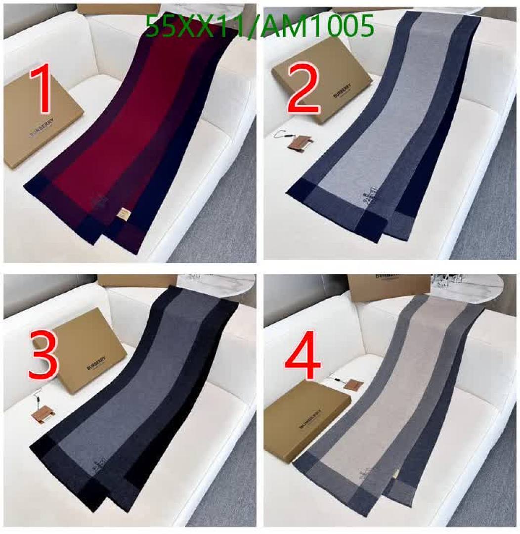 Burberry-Scarves Code: AM1005 $: 55USD
