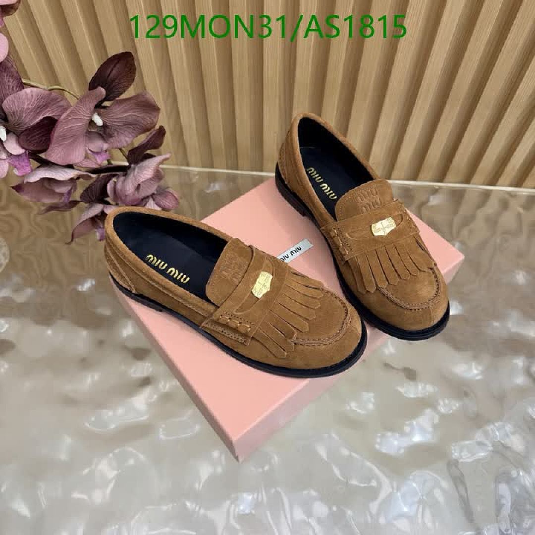 Miu Miu-Women Shoes Code: AS1815 $: 129USD