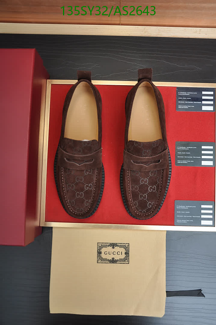Gucci-Men shoes Code: AS2643 $: 135USD