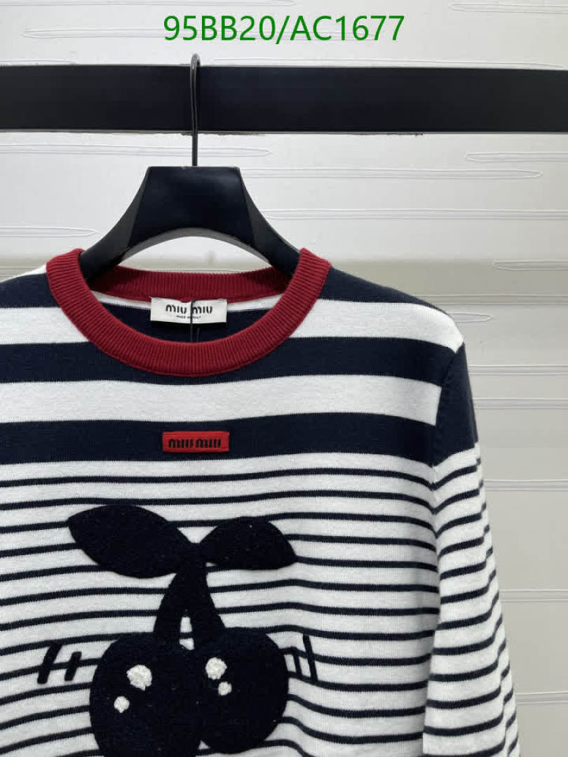Miu Miu-Clothing Code: AC1677 $: 95USD