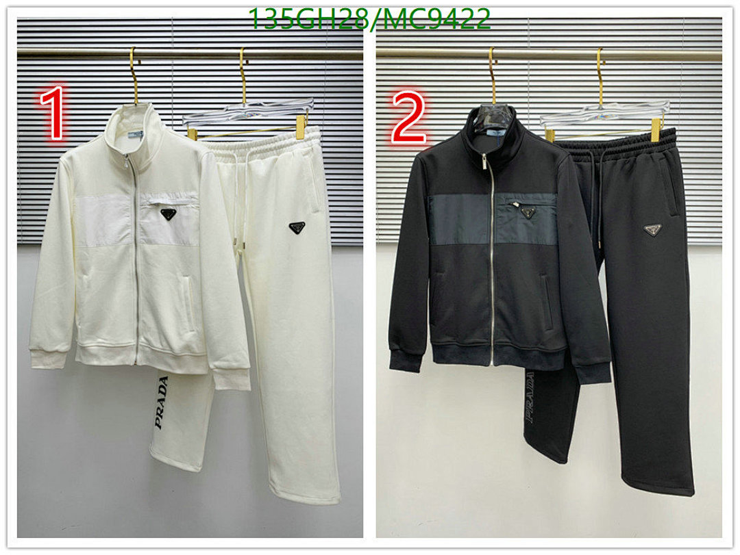 Prada-Clothing Code: MC9422 $: 135USD