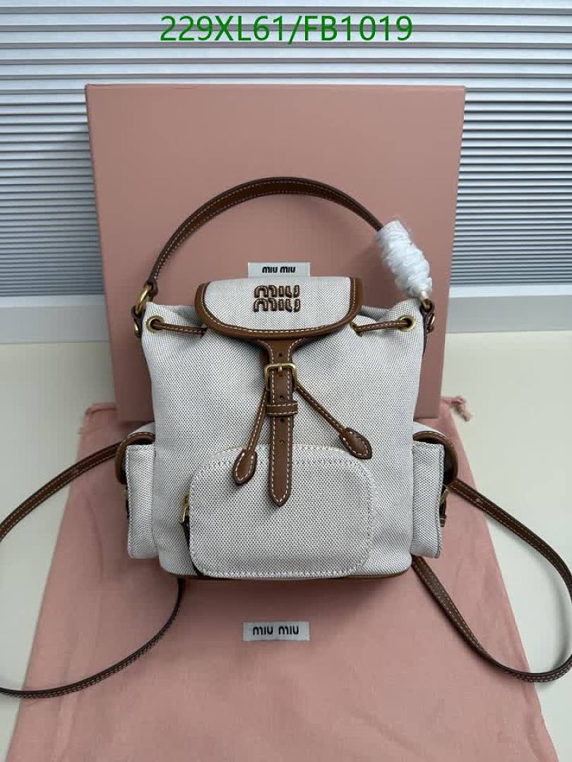 Miu Miu-BagsMirror Quality Code: FB1019 $: 229USD