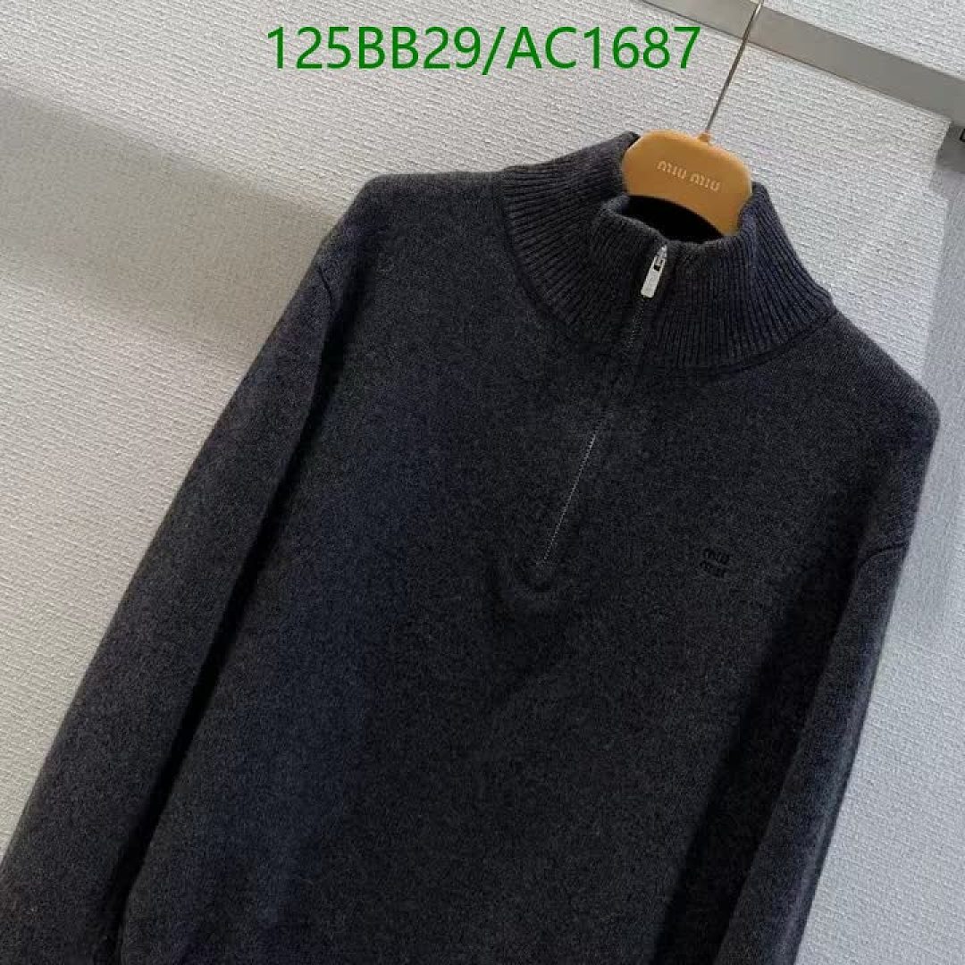 Miu Miu-Clothing Code: AC1687 $: 125USD
