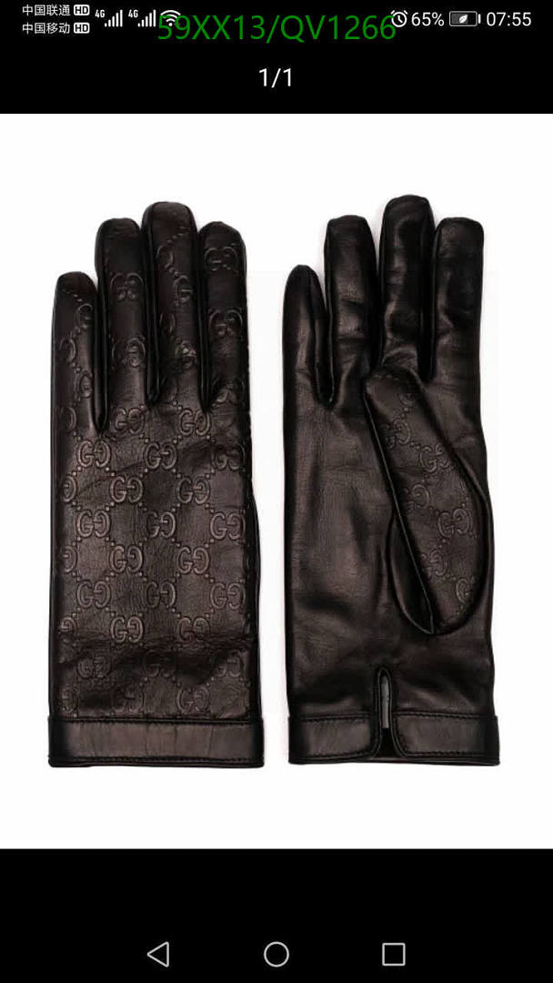 Gucci-Gloves Code: QV1266 $: 59USD