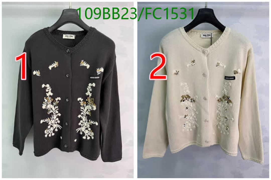 Miu Miu-Clothing Code: FC1531 $: 109USD