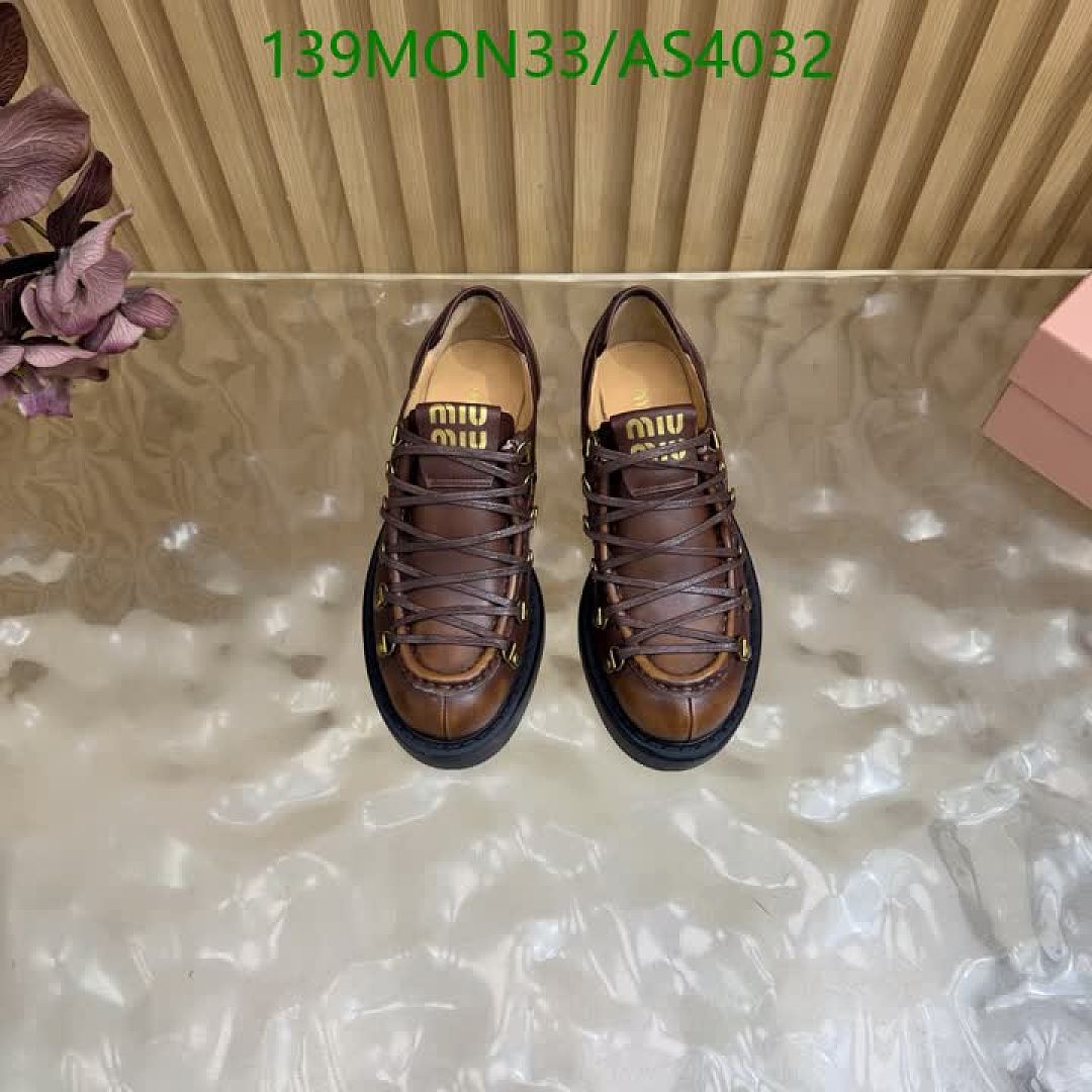 Miu Miu-Women Shoes Code: AS4032 $: 139USD