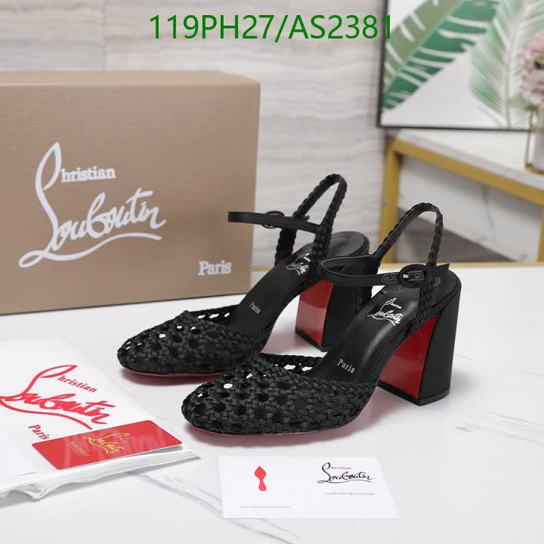 Christian Louboutin-Women Shoes Code: AS2381 $: 119USD