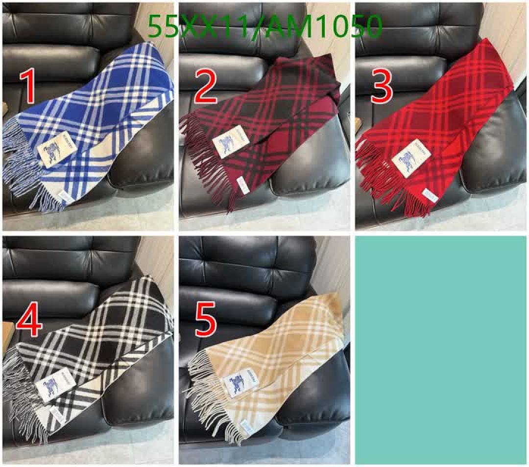 Burberry-Scarves Code: AM1050 $: 55USD