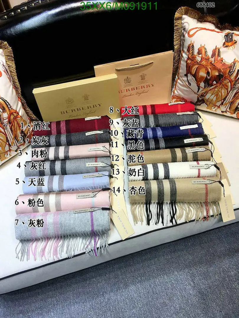 Burberry-Scarves Code: M091911 $:35USD