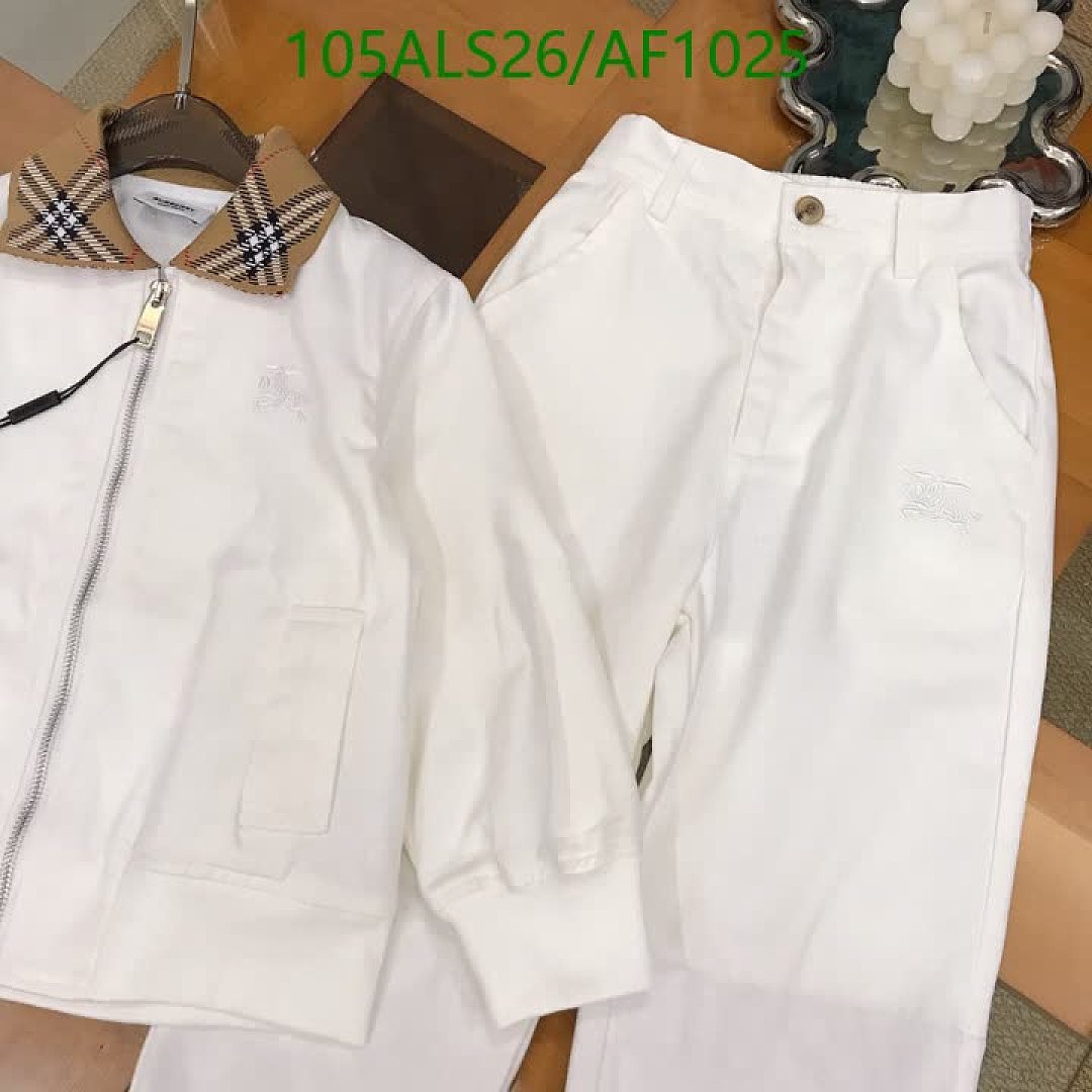 Burberry-Clothing（Kids） Code: AF1025 $: 105USD