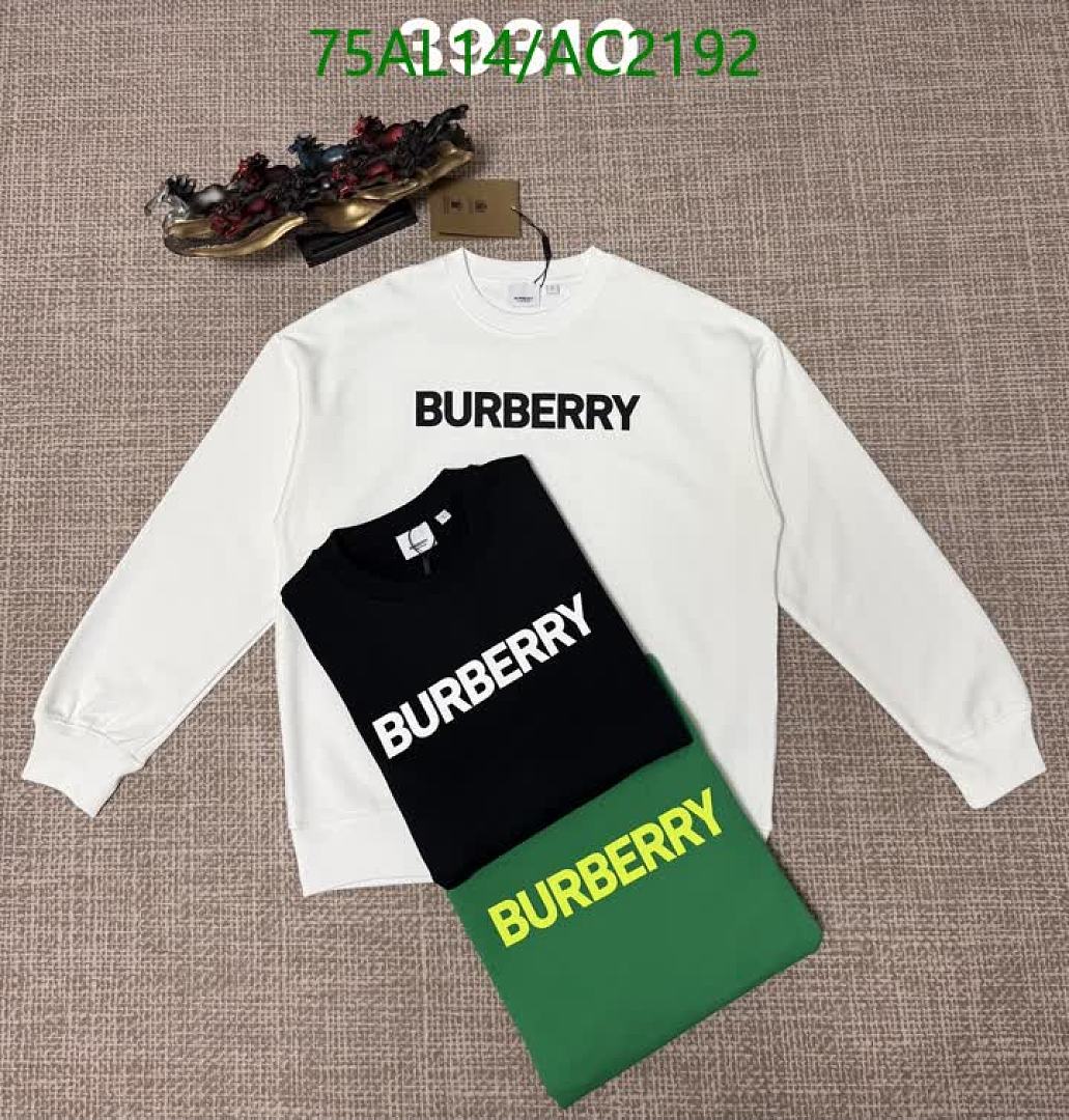 Burberry-Clothing Code: AC2192 $: 75USD
