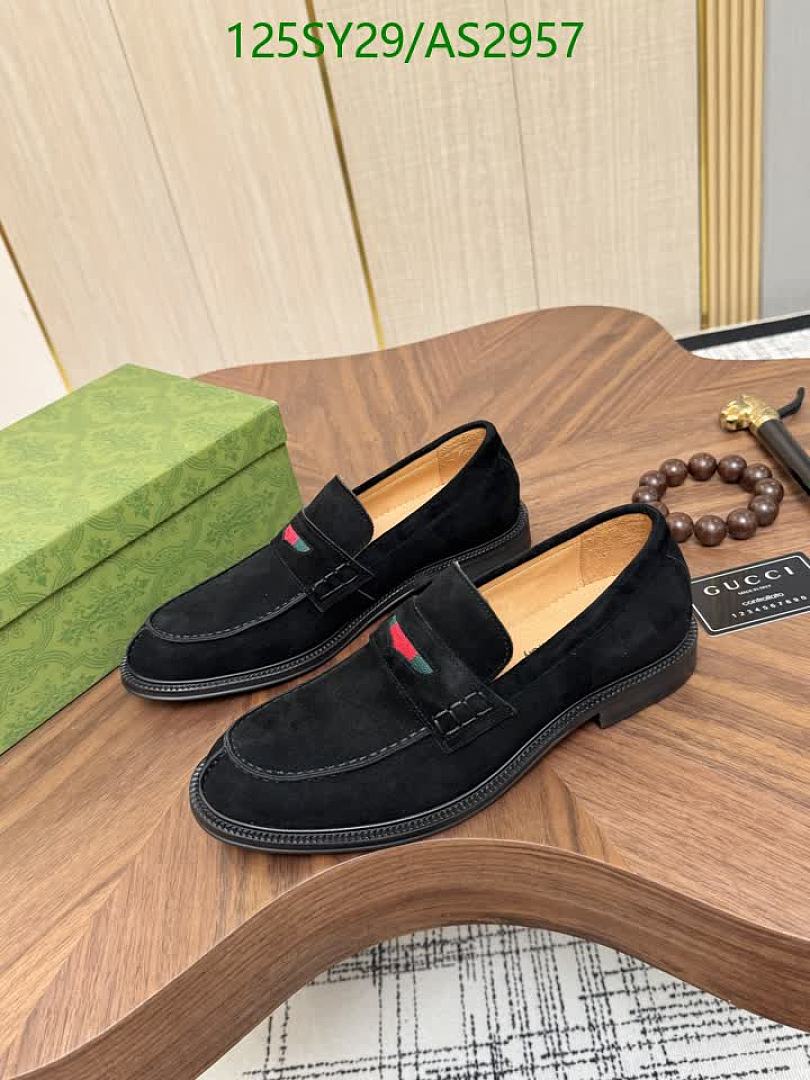 Gucci-Men shoes Code: AS2957 $: 125USD