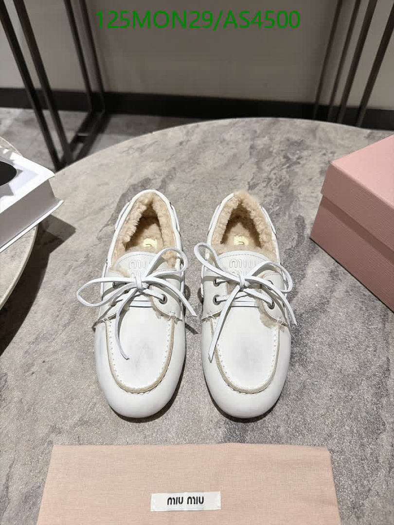 Miu Miu-Women Shoes Code: AS4500 $: 125USD