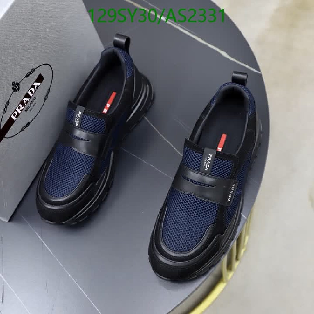 Prada-Men shoes Code: AS2331 $: 129USD