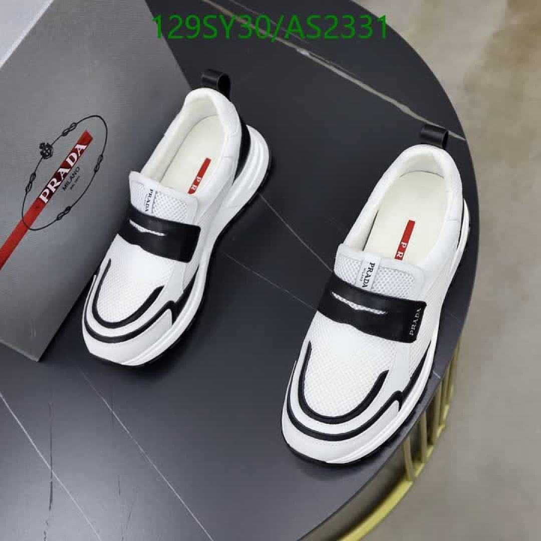 Prada-Men shoes Code: AS2331 $: 129USD