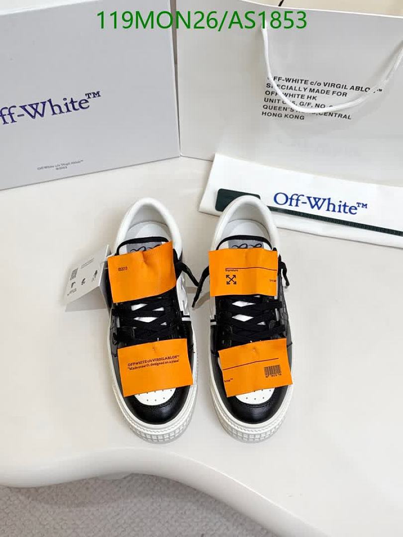 Off White-Women Shoes Code: AS1853 $: 119USD
