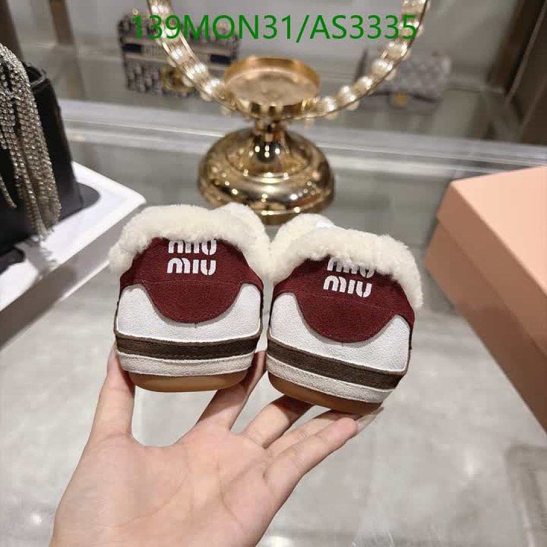 Miu Miu-Women Shoes Code: AS3335 $: 139USD