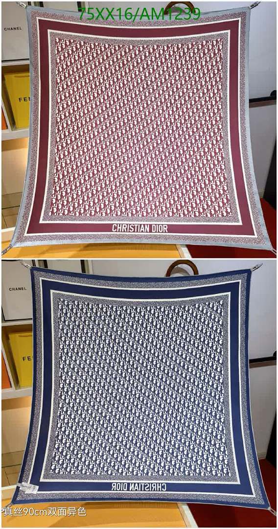 Dior-Scarves Code: AM1239 $: 75USD