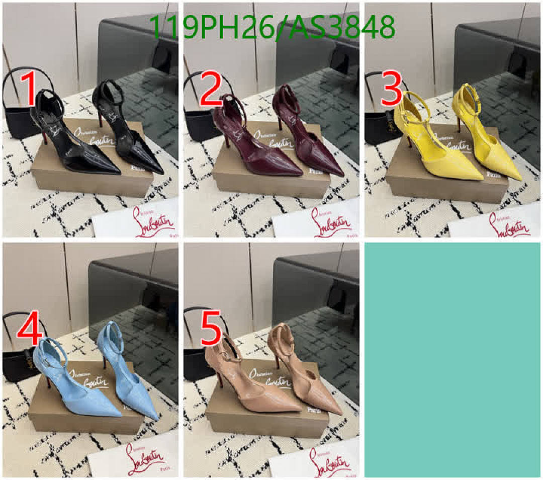 Christian Louboutin-Women Shoes Code: AS3848 $: 119USD