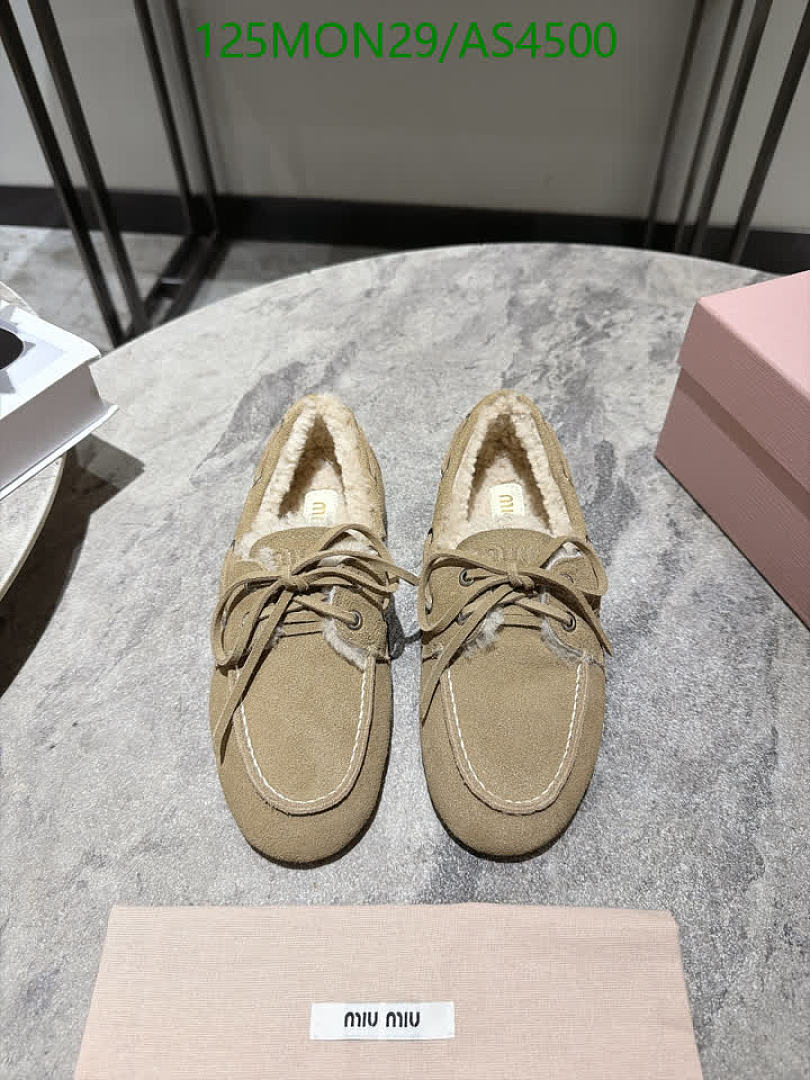 Miu Miu-Women Shoes Code: AS4500 $: 125USD