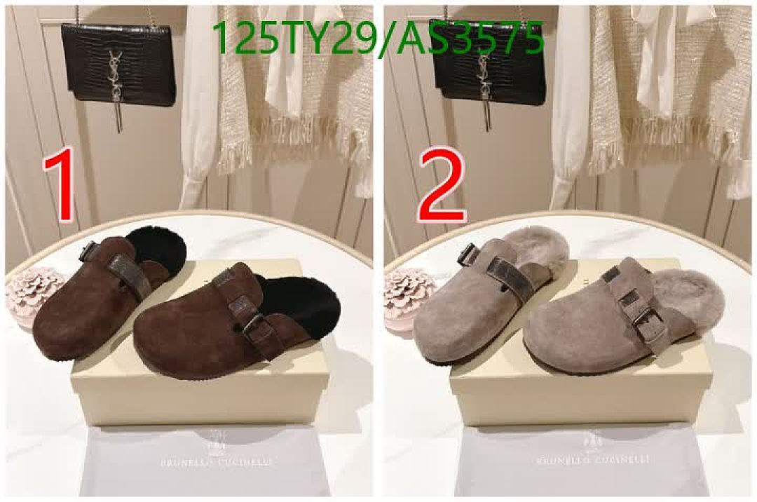Brunello Cucinelli-Women Shoes Code: AS3575 $: 125USD