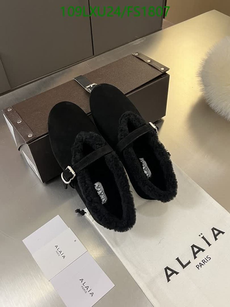 Alaia-Women Shoes Code: FS1807 $: 109USD