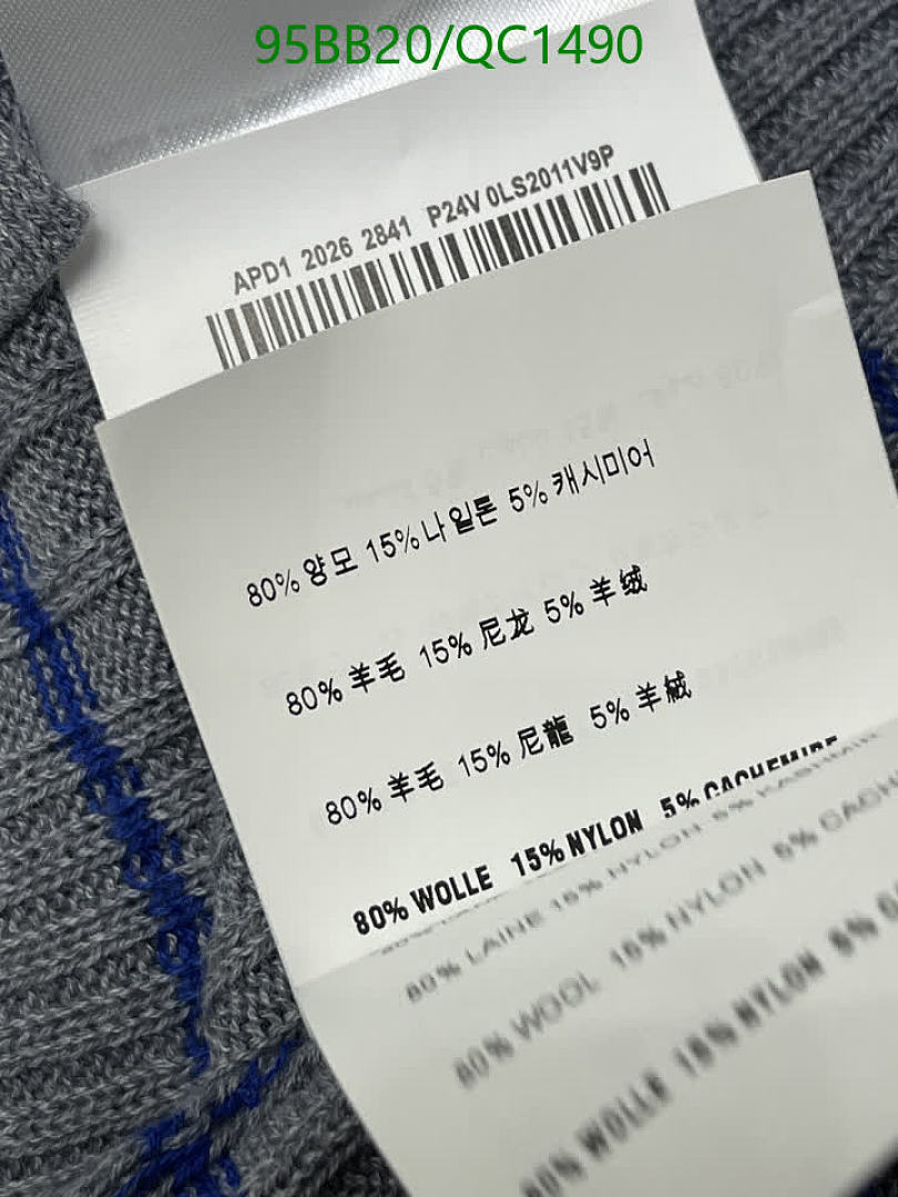 Miu Miu-Clothing Code: QC1490 $: 95USD