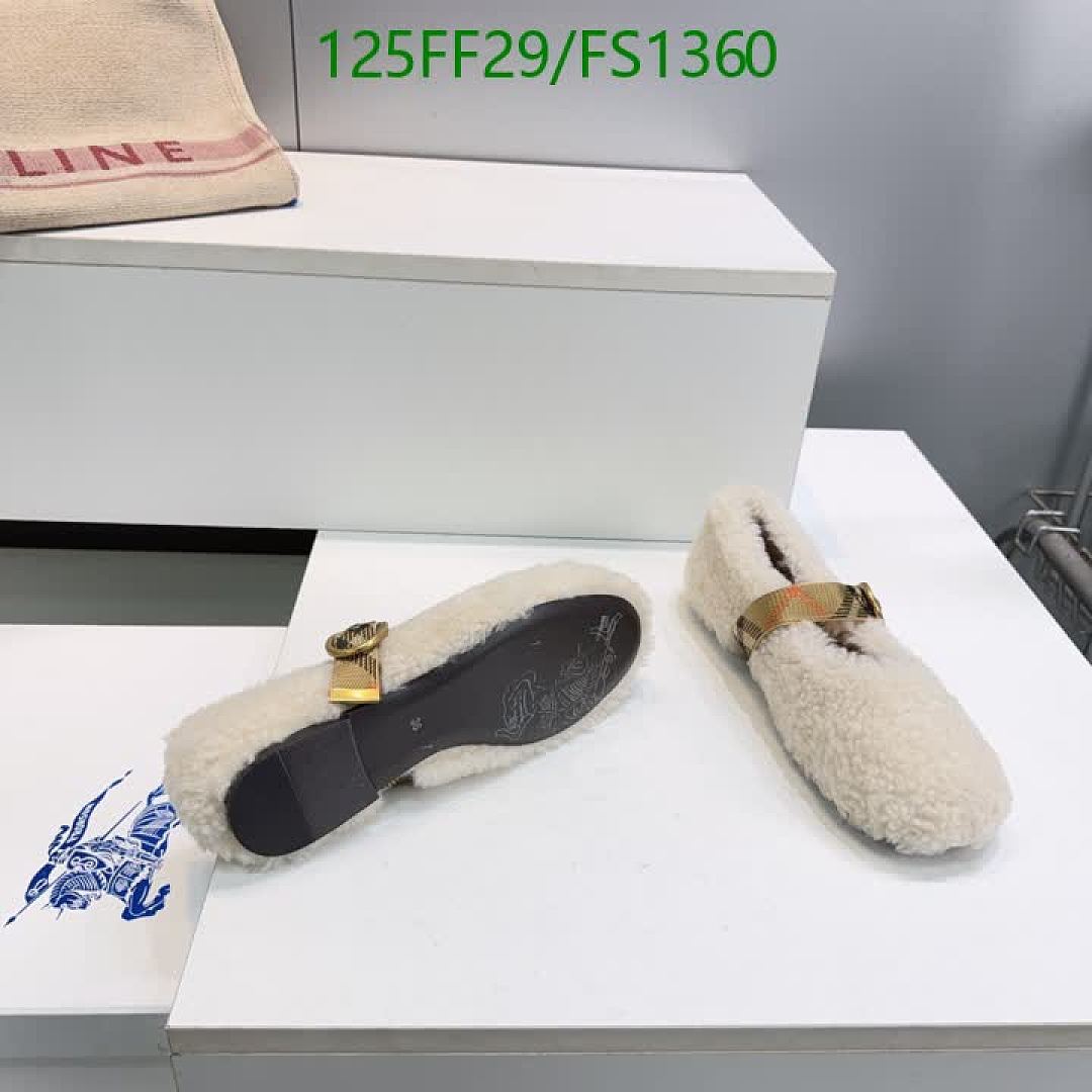 Burberry-Women Shoes Code: FS1360 $: 125USD