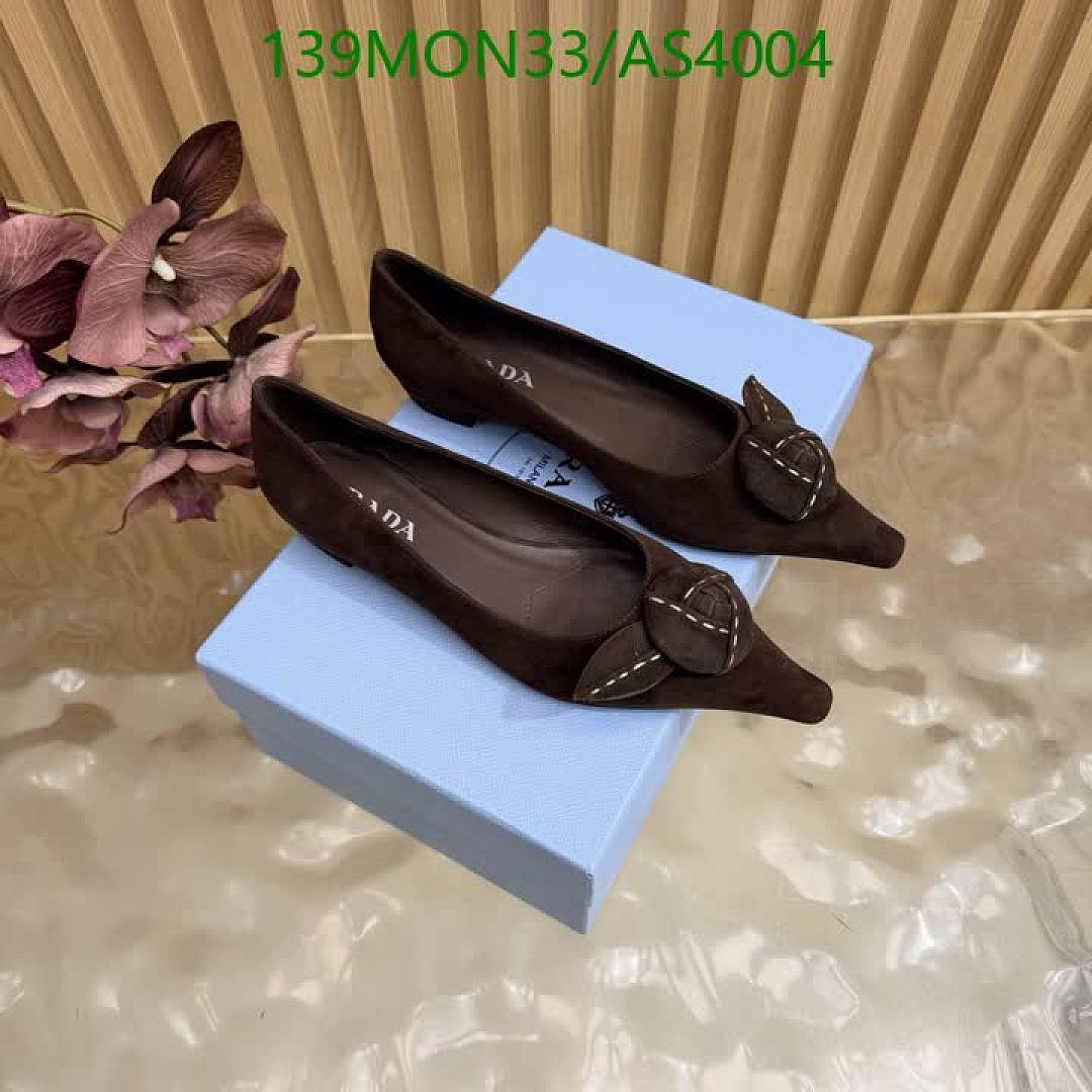 Prada-Women Shoes Code: AS4004 $: 139USD