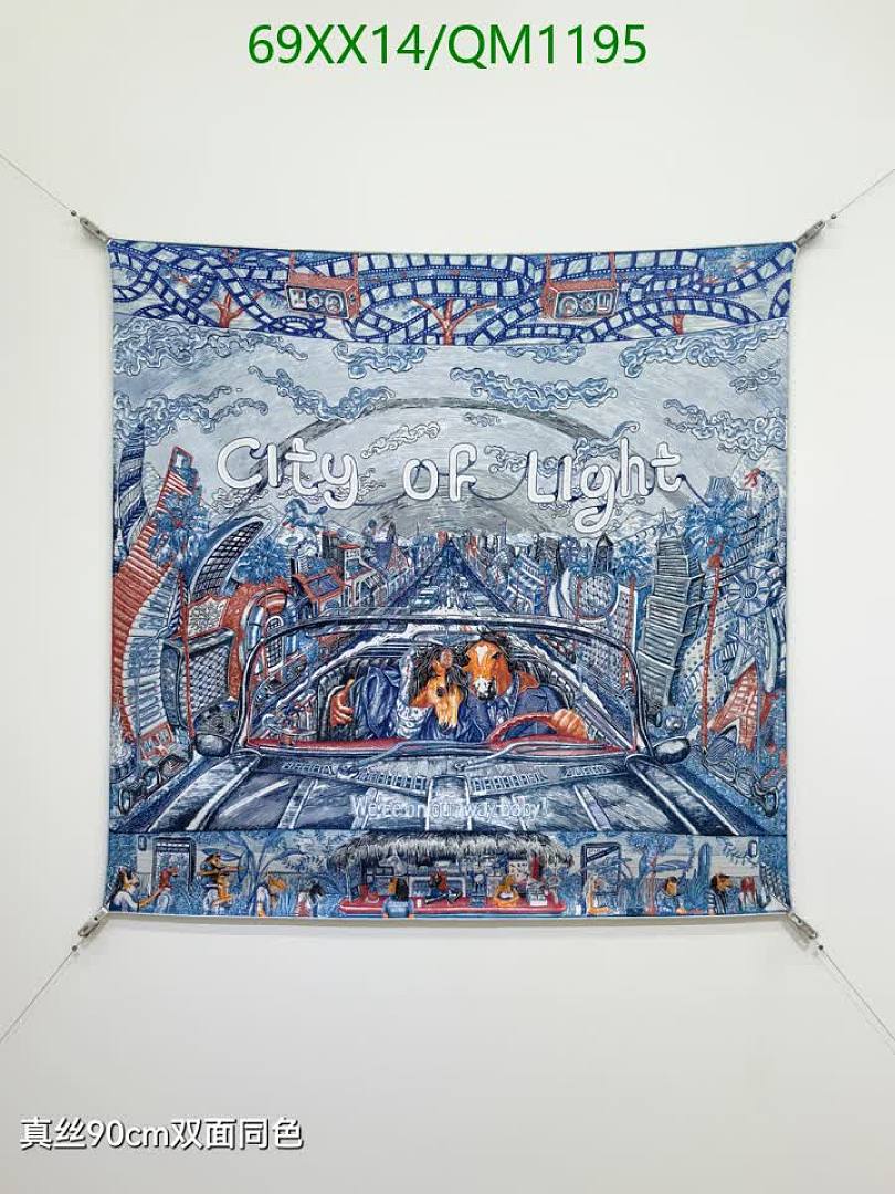 Hermes-Scarves Code: QM1195 $: 69USD