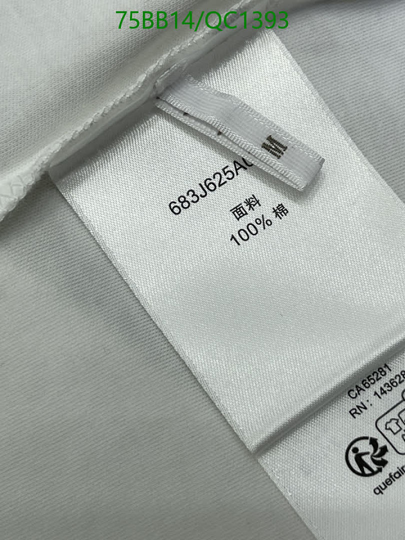 Dior-Clothing Code: QC1393 $: 75USD