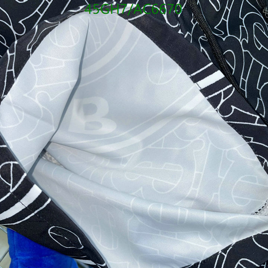 Burberry-Clothing Code: AC6670 $: 45USD