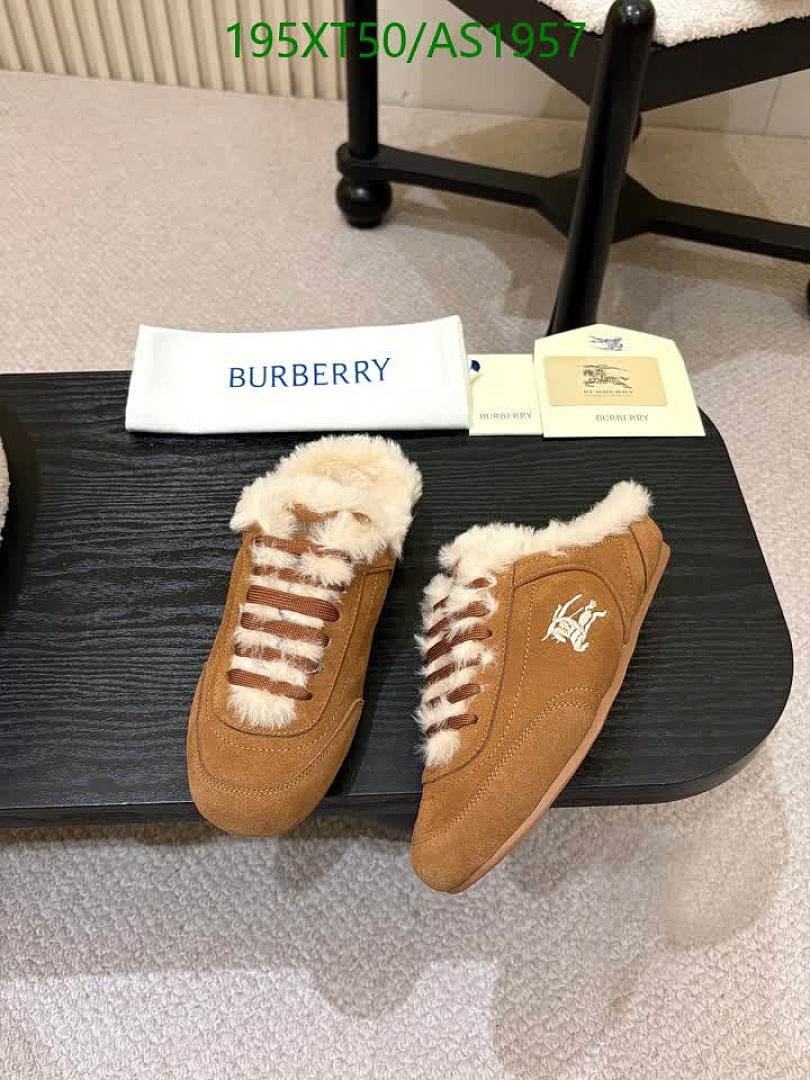Burberry-Women Shoes Code: AS1957 $: 195USD