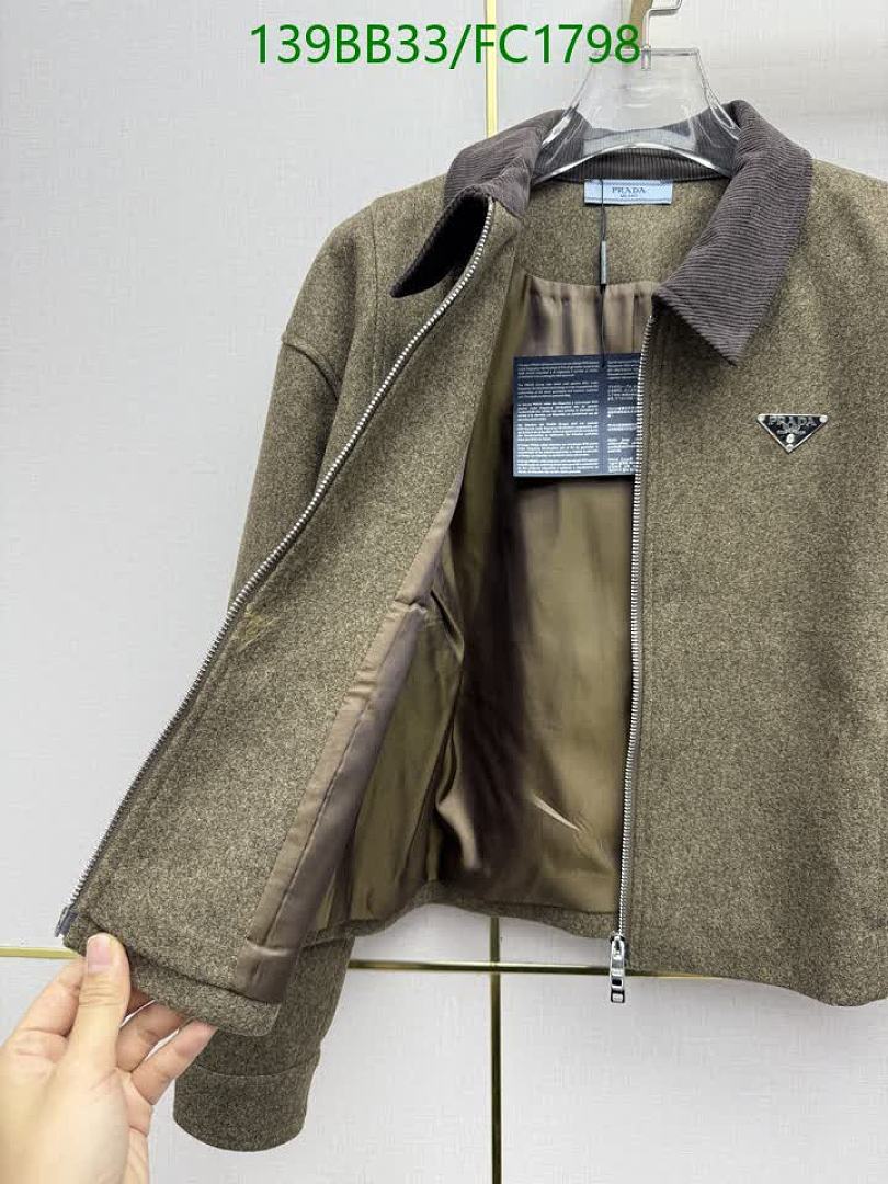 Prada-Clothing Code: FC1798 $: 139USD