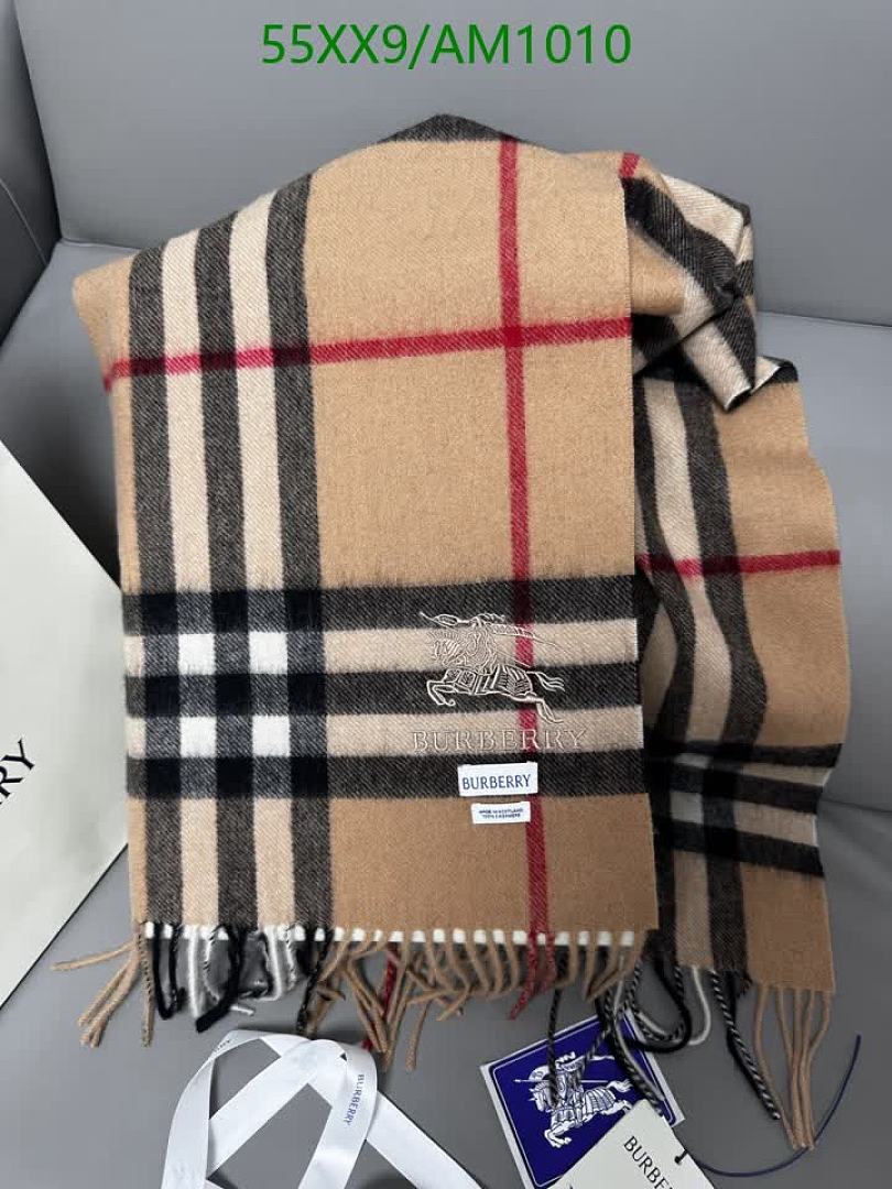 Burberry-Scarves Code: AM1010 $: 55USD