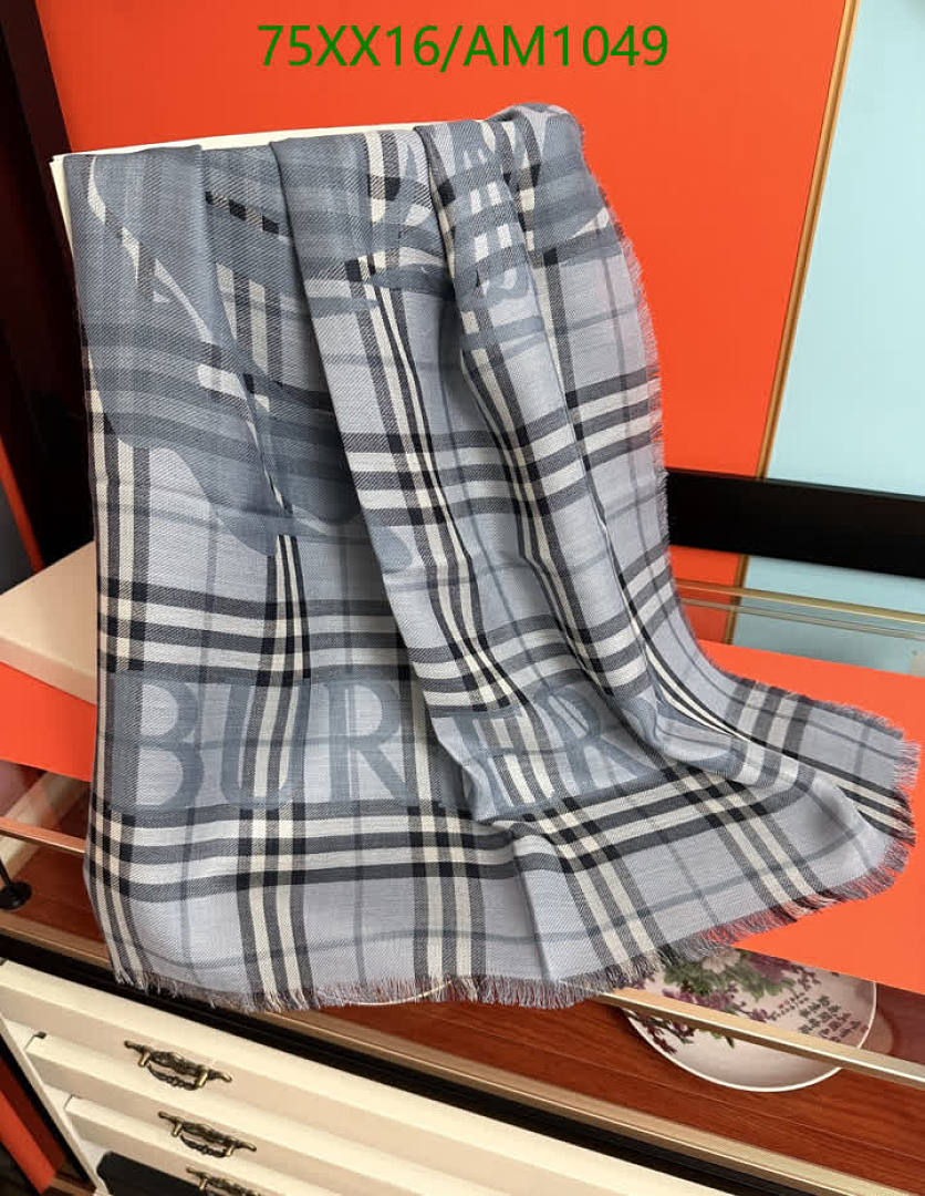 Burberry-Scarves Code: AM1049 $: 75USD