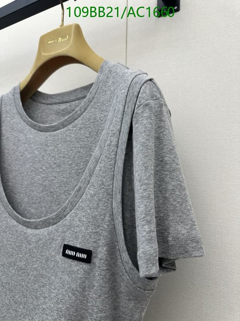 Miu Miu-Clothing Code: AC1660 $: 109USD