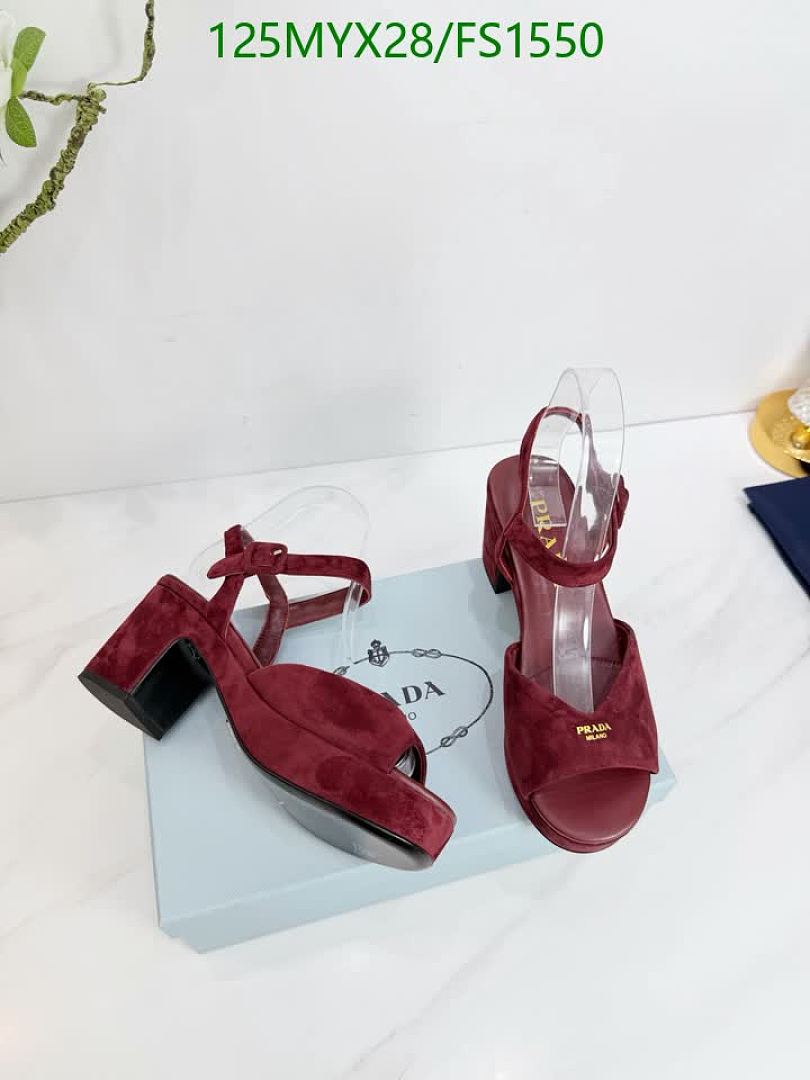 Prada-Women Shoes Code: FS1550 $: 125USD