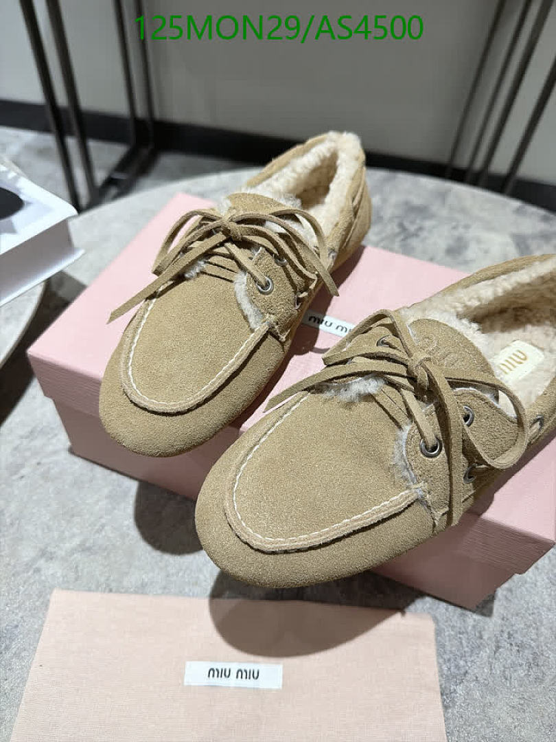 Miu Miu-Women Shoes Code: AS4500 $: 125USD