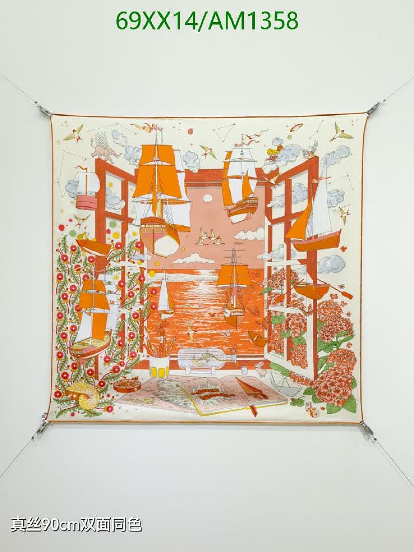 Hermes-Scarves Code: AM1358 $: 69USD
