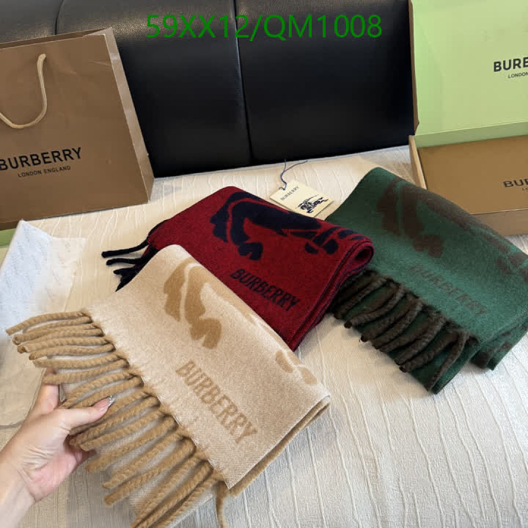 Burberry-Scarves Code: QM1008 $: 59USD