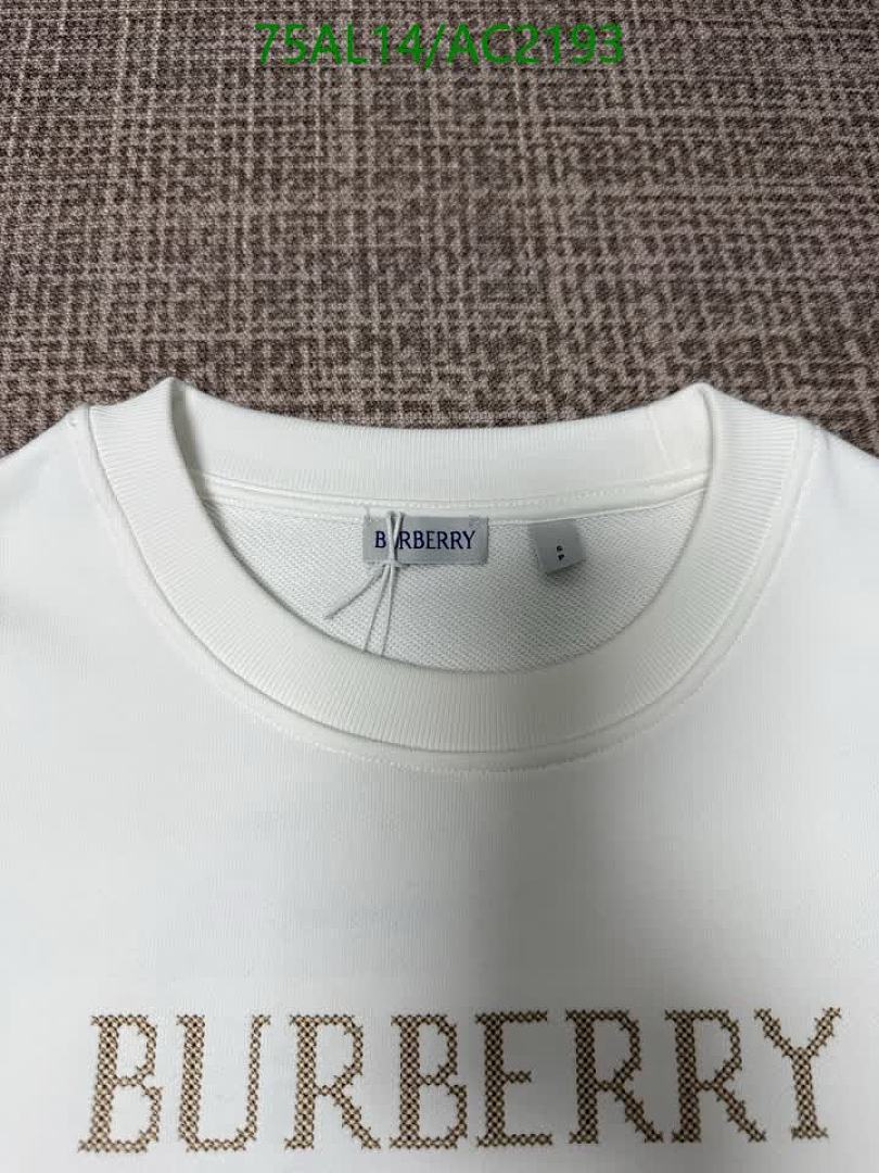 Burberry-Clothing Code: AC2193 $: 75USD