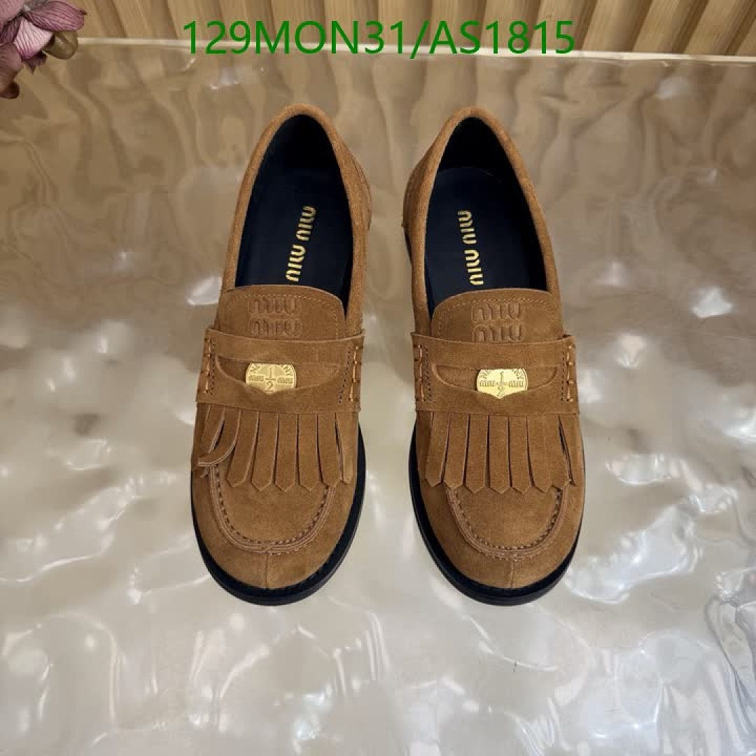 Miu Miu-Women Shoes Code: AS1815 $: 129USD