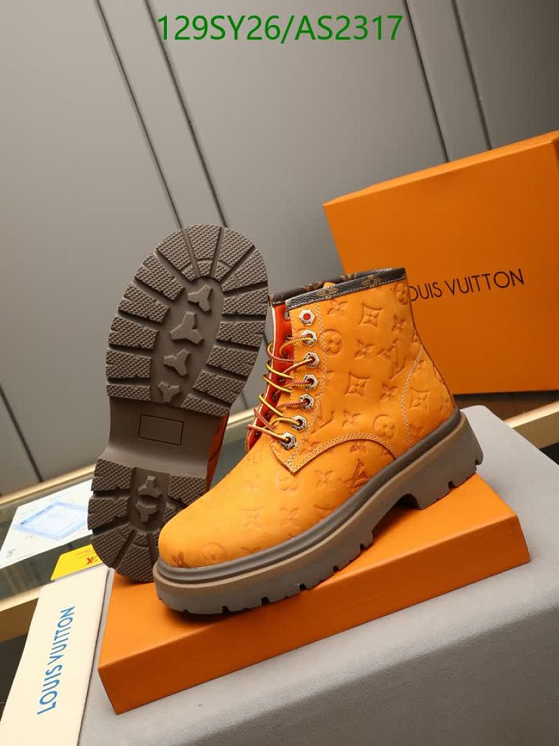 LV-Men shoes Code: AS2317 $: 129USD