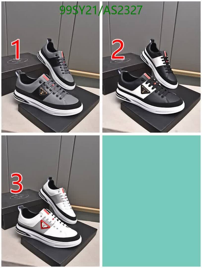 Prada-Men shoes Code: AS2327 $: 99USD