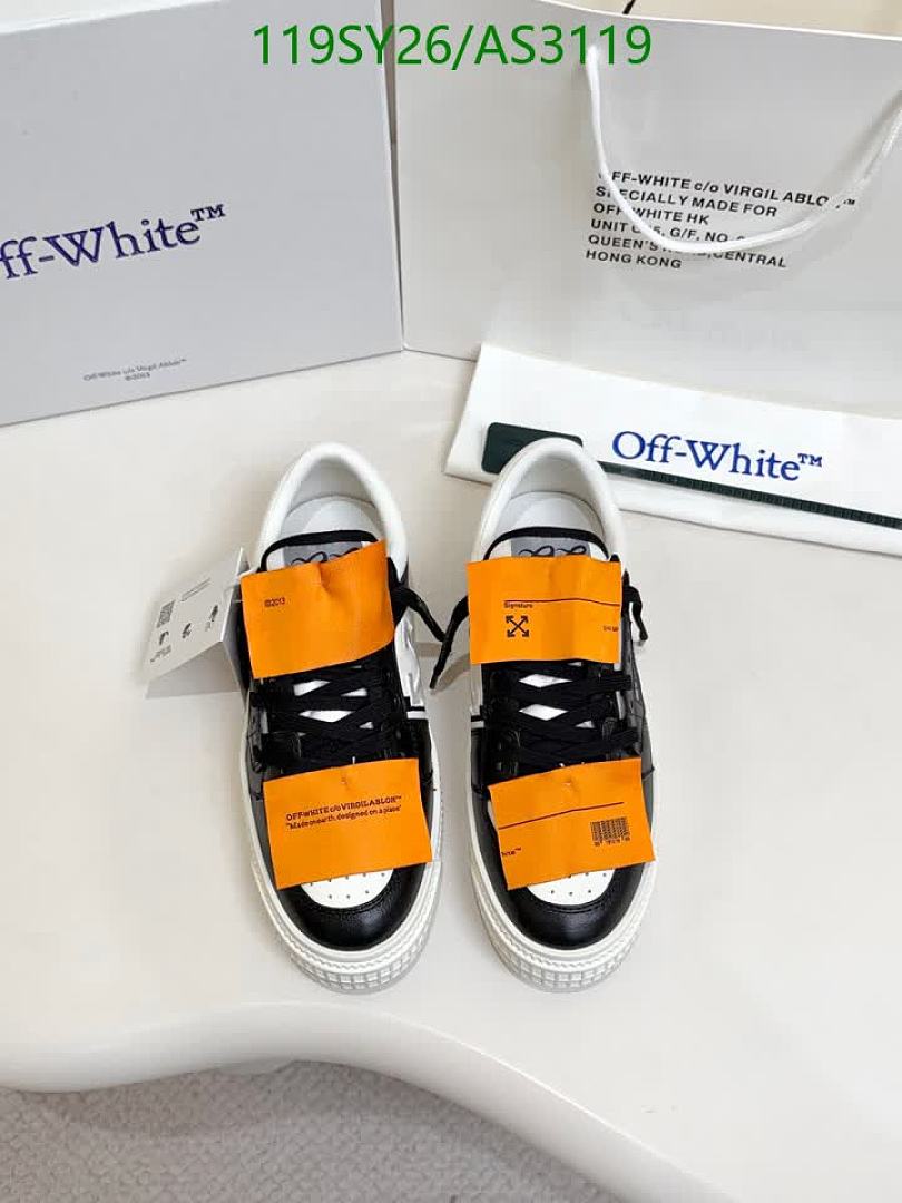 Off White-Men shoes Code: AS3119 $: 119USD